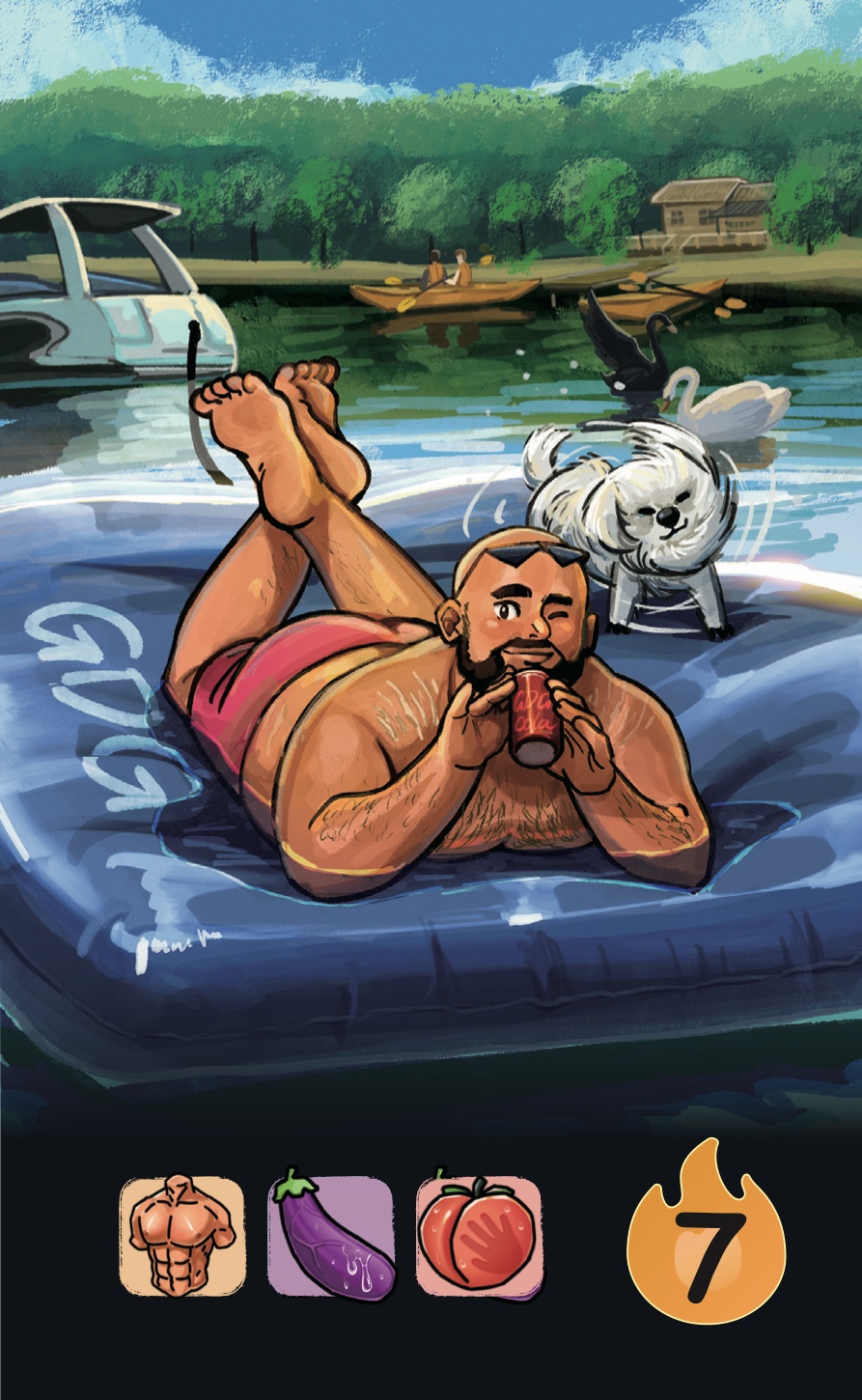Profile 23, original base-game artwork