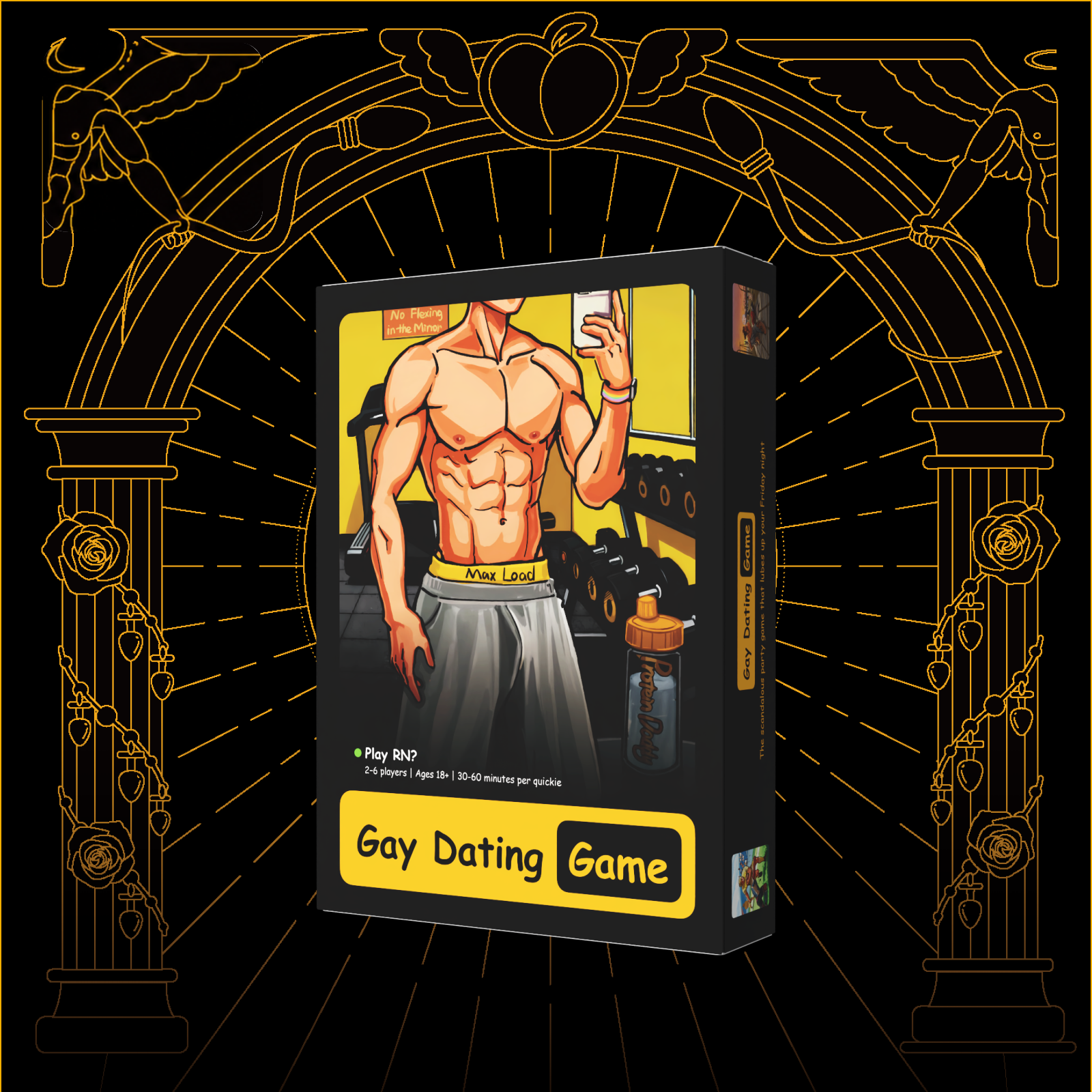 Gay Dating Game (Base Game) original campaign artwork